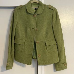 Military style tweed-ish Jacket